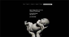 Desktop Screenshot of alextepperobgyn.com